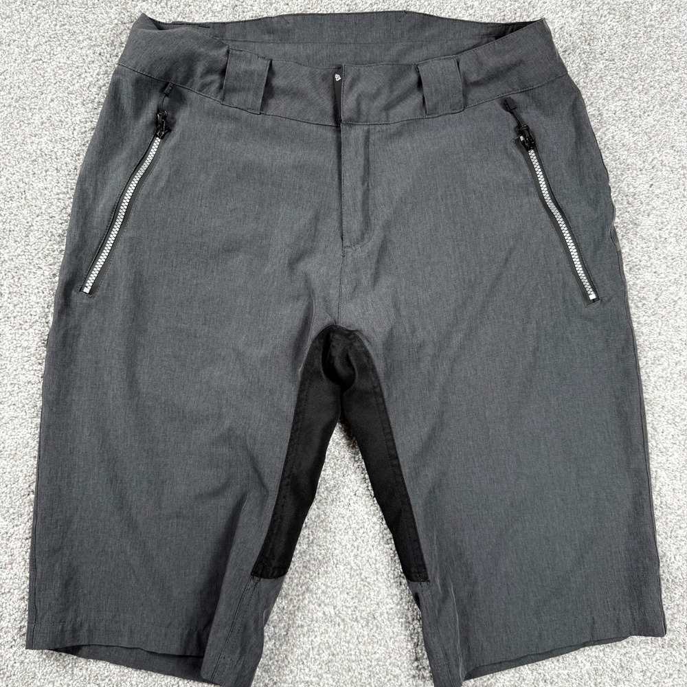 Race Face Mens MTB Mountain Bike Shorts Gray Enduro Downhill Trail 34